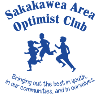 Sakakawea Area Optimist Club logo